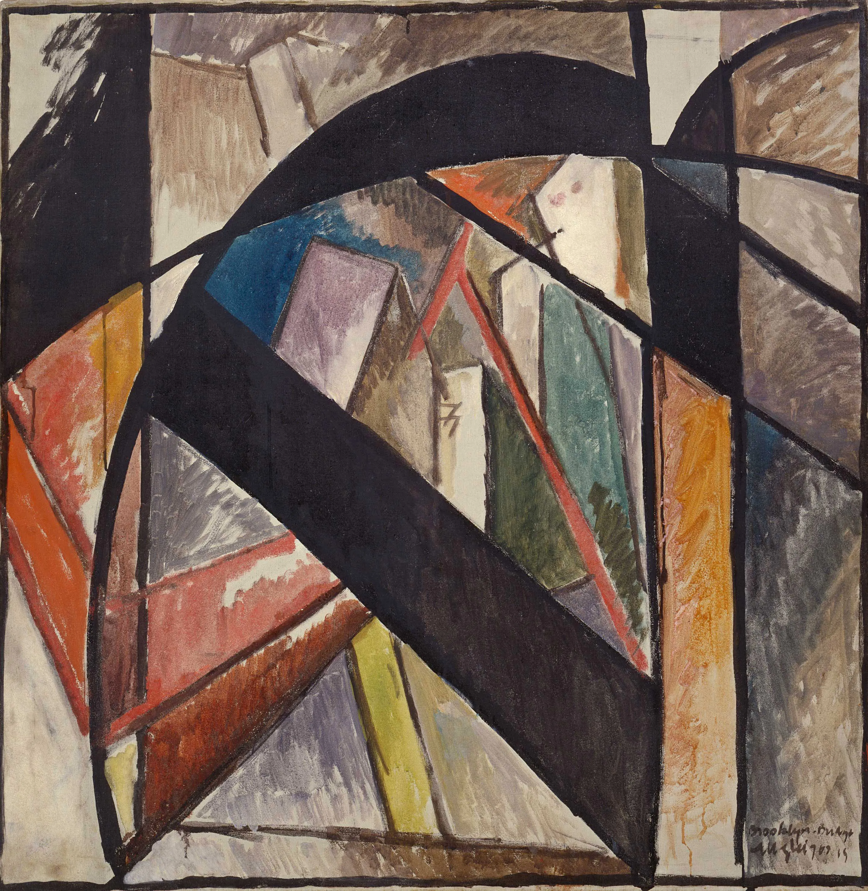Brooklyn Bridge, 1915 - Albert Gleizes - commons.wikimedia.org
