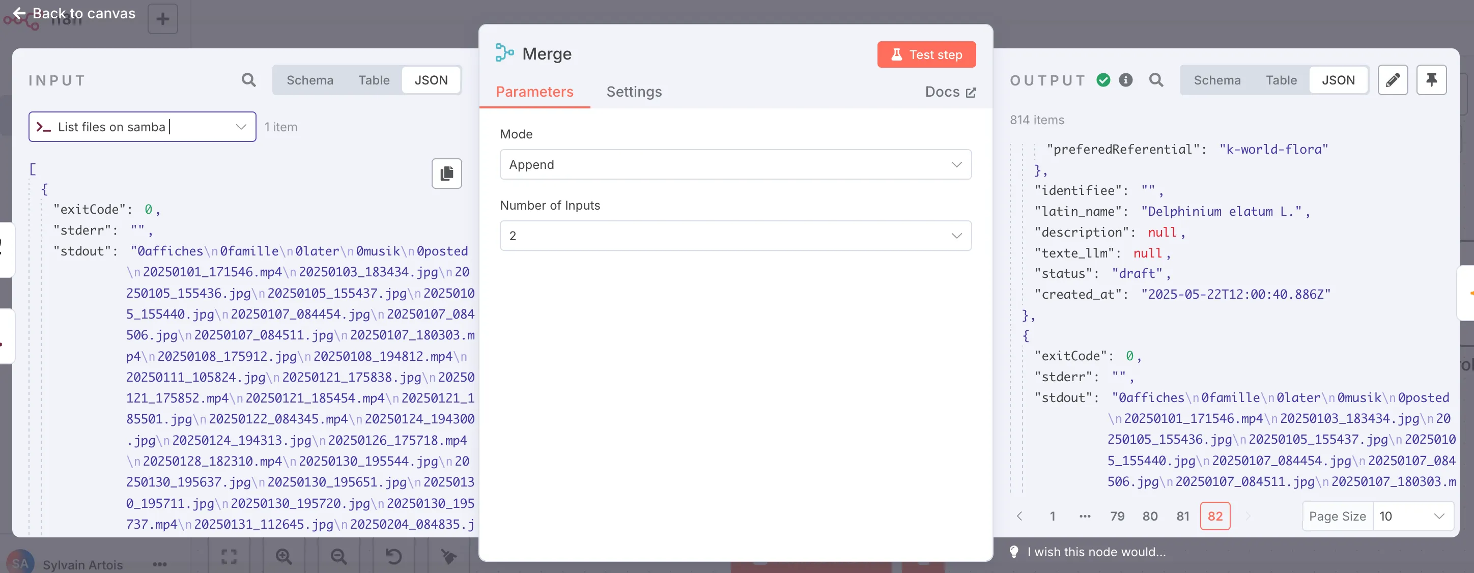 merge node in action