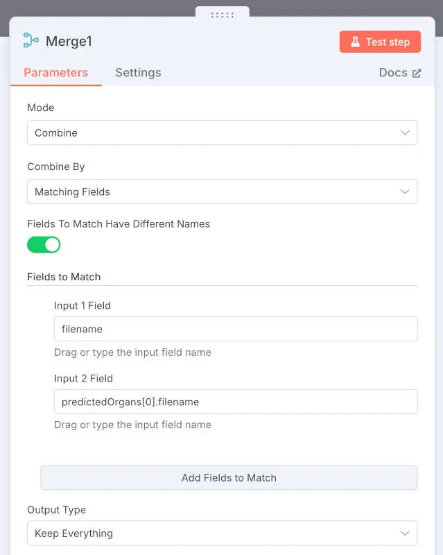 final merge screenshot