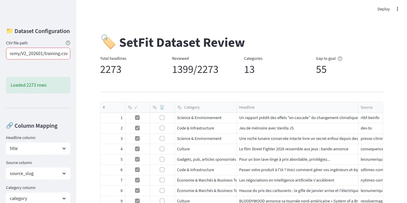 Streamlit Review Tool