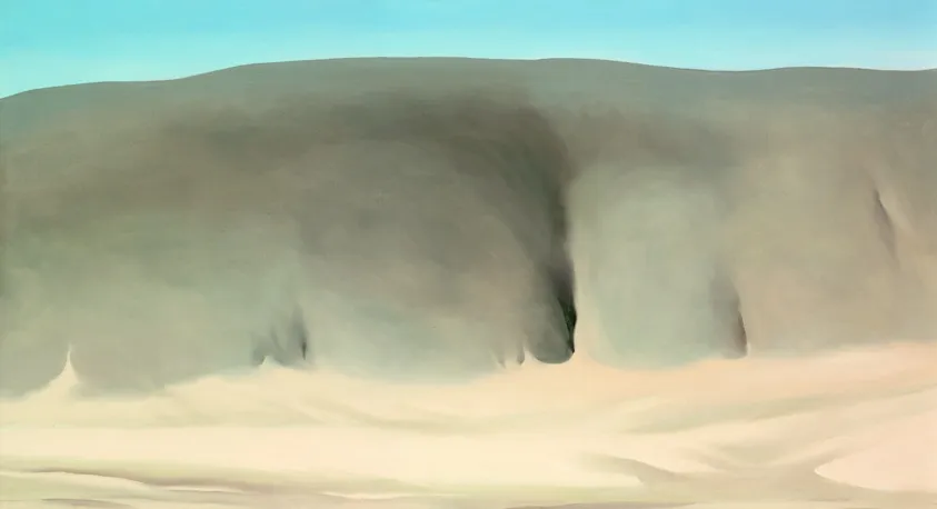 The Black Place, 1943 - Georgia O’Keeffe - www.nga.gov