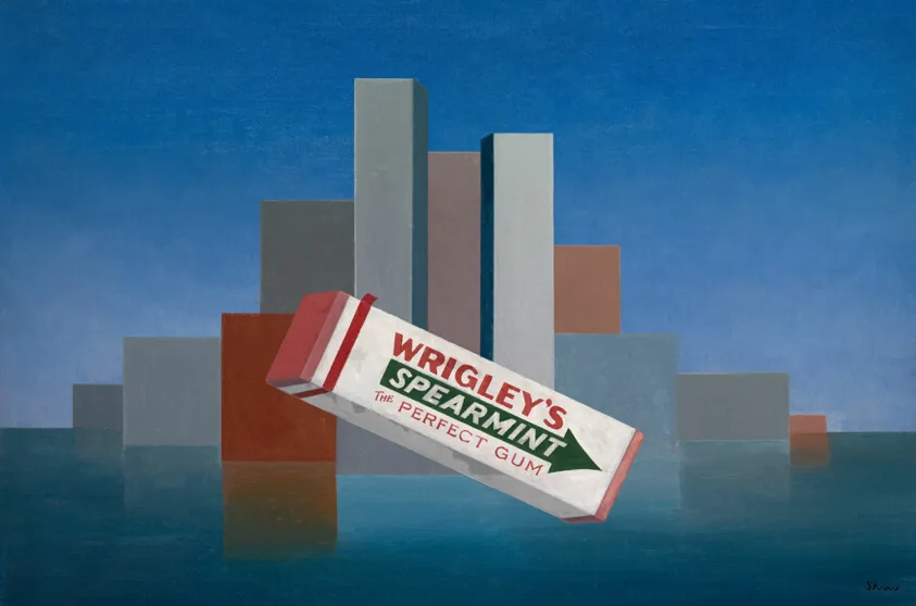 Wrigley’s, 1937 - Charles Green Shaw - www.nga.gov