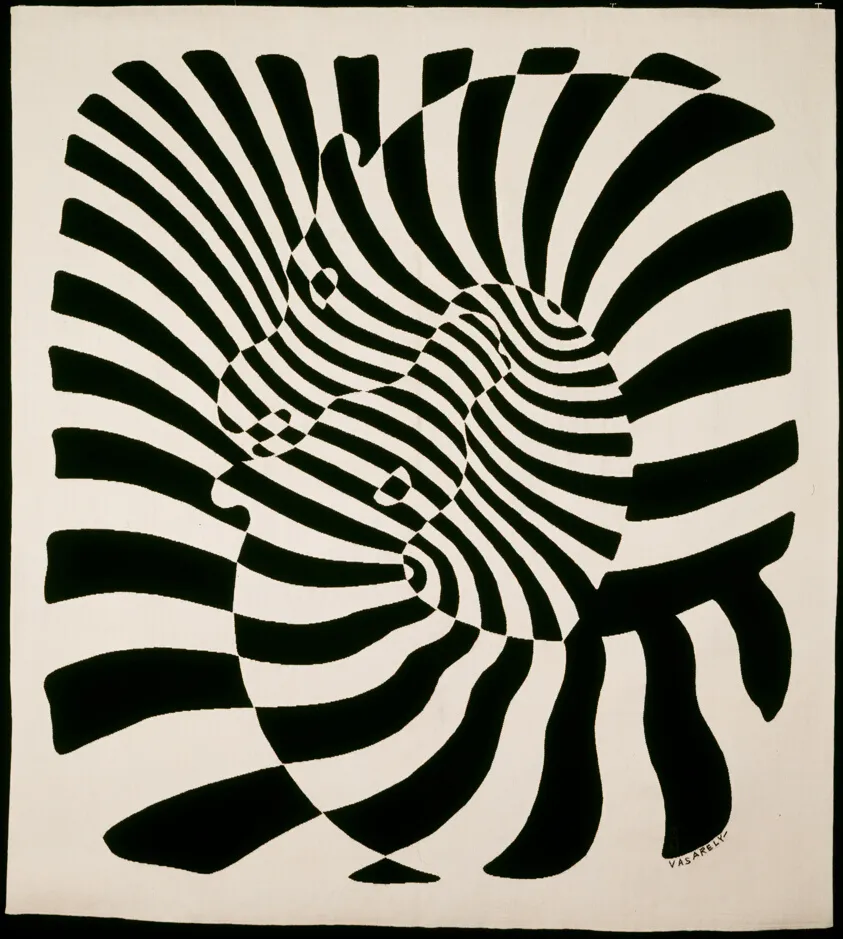 Zebres, 1959 - Victor Vasarely - www.nga.gov